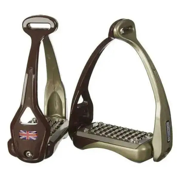 Acavallo Opera Stirrup Brown Brown Stirrups Barnstaple Equestrian Supplies