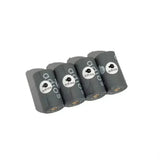 Adios Non Handle Poo Bags 4 Rolls 4 Rolls (60 Bags) Grey Poop Bags