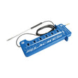 Blue lacme electronic soil moisture controller with metallic probe and black cable for agrifence 10kv volt meter tester