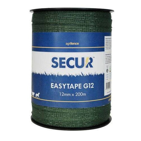 Agrifence Green G12 Easytape 12mm X 200m Electric Fencing Barnstaple Equestrian Supplies