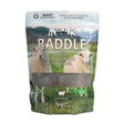 Agrimark sheep colouring raddle powder with quality controlled pigments in a 1kg eco-friendly resealable pouch showing two white sheep