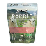 Agrimark sheep colouring raddle powder in a 450g resealable pouch with pink pigment and quality controlled pigments