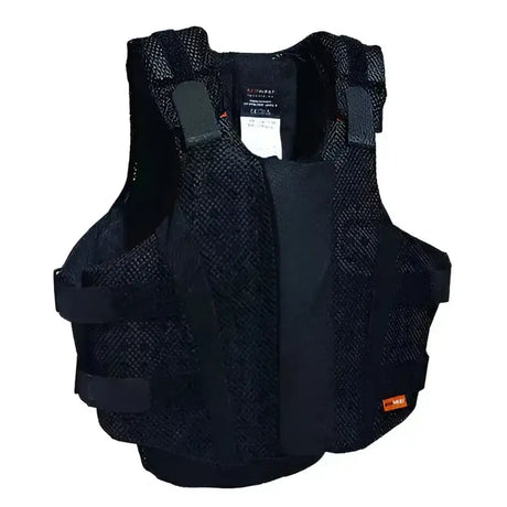 Black mesh airowear body protectors teen airmesh vest with adjustable straps for horse riding body protectors