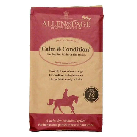 Allen & Page Calm And Condition Allen & Page Horse Feeds Barnstaple Equestrian Supplies