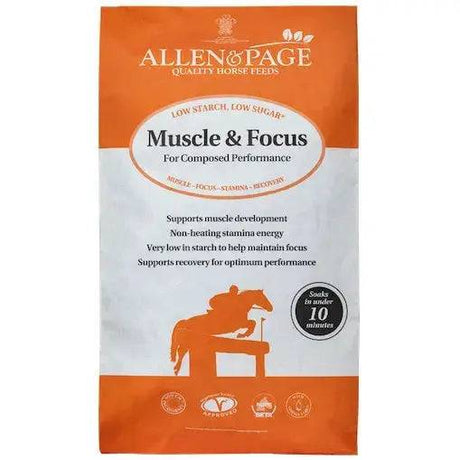 Allen & Page Muscle & Focus Allen & Page Horse Feeds Barnstaple Equestrian Supplies