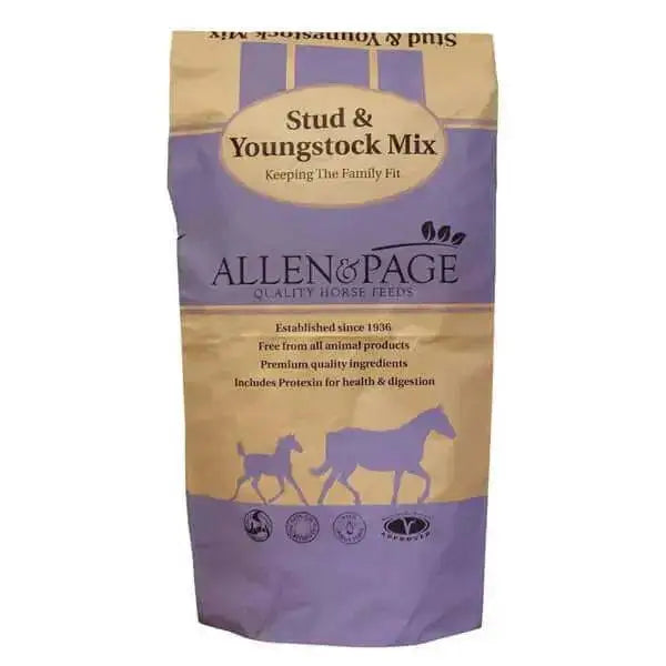 Allen & Page Stud Youngstock Mix Horse Feeds Barnstaple Equestrian Supplies