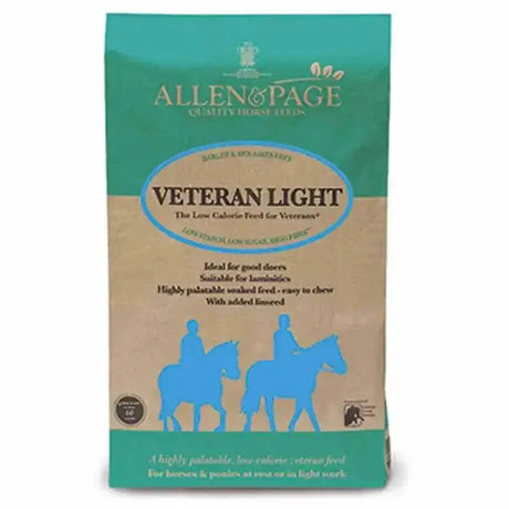 Allen & Page Veteran Lite Horse Feed Horse Feeds Barnstaple Equestrian Supplies