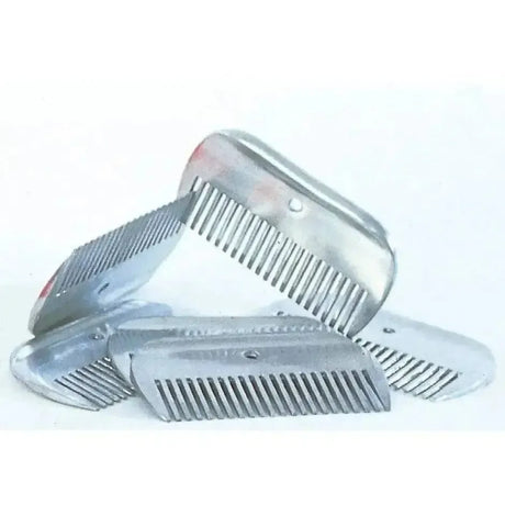 Aluminium Harlequin Metal Mane Combs Large Single Comb Mane & Tail Combs