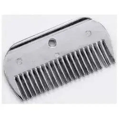 Lincoln Mane Comb Short Aluminium Metal Combs Mane & Tail Combs Barnstaple Equestrian Supplies