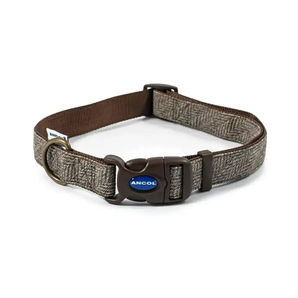 Ancol Heritage Collection Adjustable Collar Herringbone 45 - 75 Cm Herringbone Dog Harness