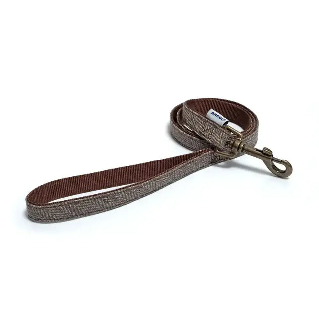 Ancol Heritage Collection Lead Herringbone 100 cm X 1.9 cm Herringbone Dog Harness