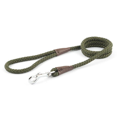 Ancol Heritage Collection Rope Lead 107-CM-X-1-CM-GREEN 