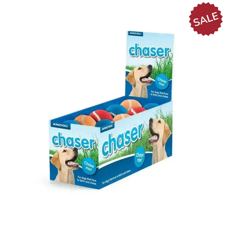 Ancol High Bounce Tennis Ball Dog Toy 6 cm Assorted Dog Toys