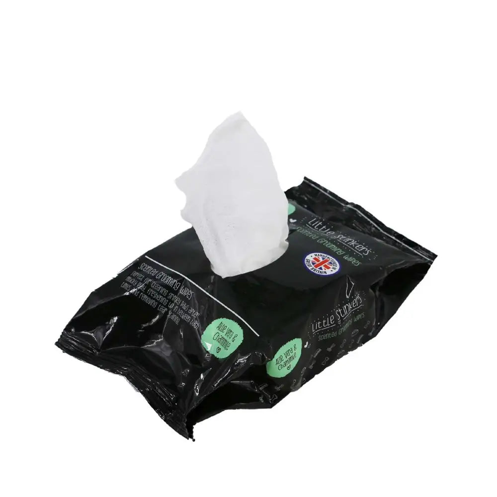 Ancol Little Stinkers Scented Grooming Wipes 40 Wipes Pet Wipes Barnstaple Equestrian Supplies