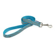 Ancol Patterned Collection Lead Reflective Paw Blue 100 Cm X 1.9 Cm Blue Dog Lead Barnstaple Equestrian Supplies