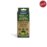 Ancol Paws For The Earth Plastic Free Poop Bag Refill 48 Bags 4 Rolls Poop Bags