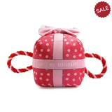 Ancol Pawty Time Birthday Present Pink Dog Toy 45 cm Pink Dog Toys