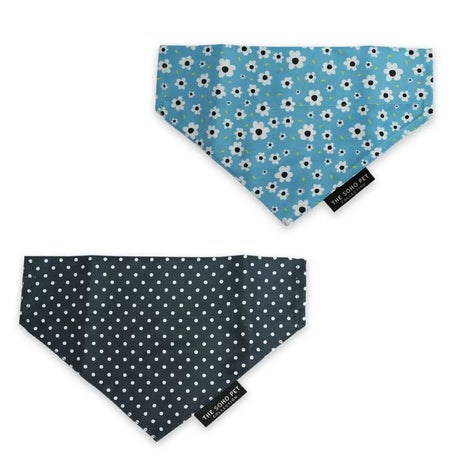 Ancol Pet Bandana Daisy/Polka Dot 2 Pack Daisy/Polka Dot pet Barnstaple Equestrian Supplies