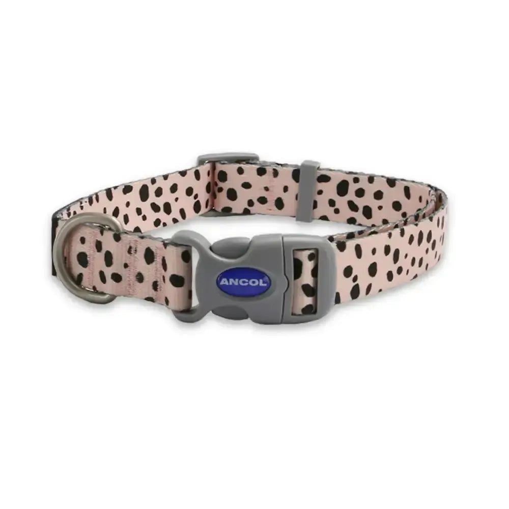Ancol Soho Pet Collar Dalmatian Size 5 - 9 (45-70Cm) Dalmatian Dog Collar