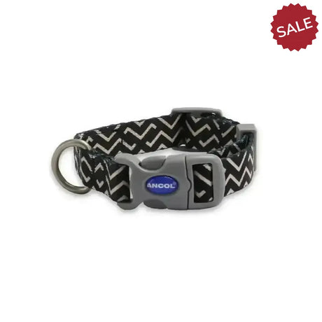 Ancol Soho Pet Collar Zig Zag Size 1 - 2 (20-30cm) Zig Zag Pet Collars