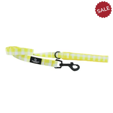 Ancol Soho Pet Patterned Lead Yellow Check Size 1 (20-26cm) Dog Lead