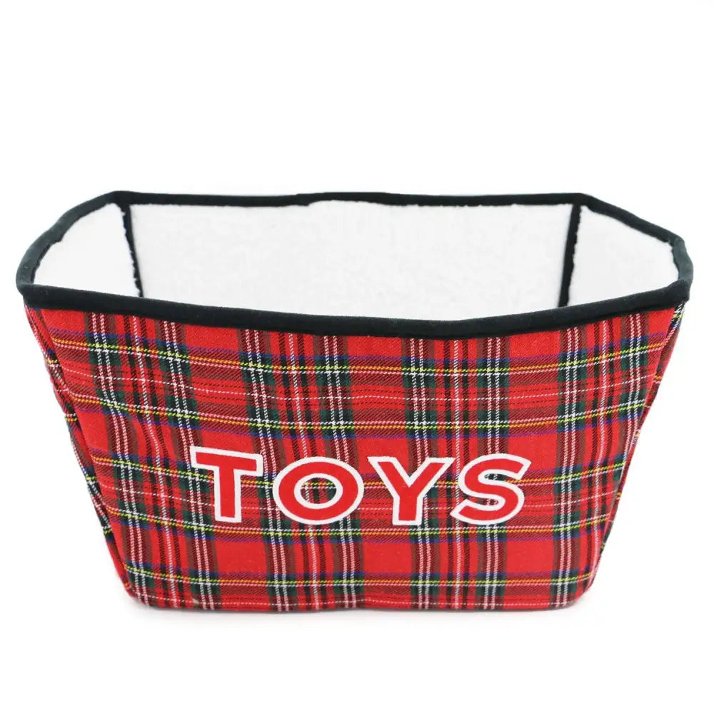 Ancol Tartan Toy Box Dog Toy Dog Toy Barnstaple Equestrian Supplies