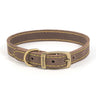 Ancol Timberwolf Leather Collar Sable SIZE-1-20-26CM-SABLE 