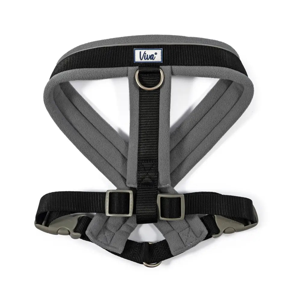 Ancol Viva Padded Harness Black Large (52-71Cm) Black Dog Harness Barnstaple Equestrian Supplies