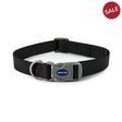 Ancol Viva Quick Fit Adjustable Collar Black Size 1 - 2 20-30cm Dog Collars