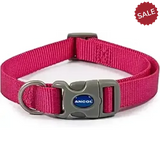 Ancol Viva Quick Fit Adjustable Collar Pink 20-30cm Size 1 - 2 Dog Collars