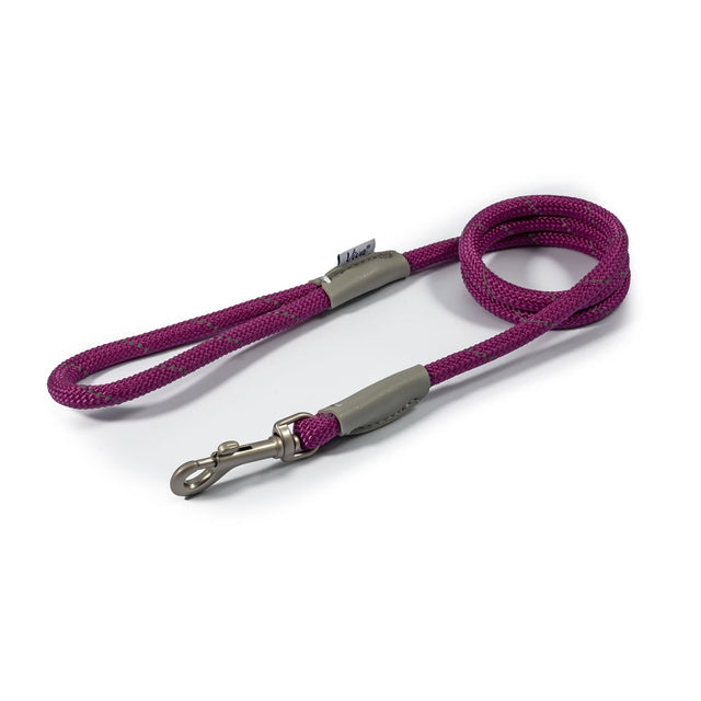 Ancol Viva Rope Snap Lead Purple 107-CM-X-1.0-CM-PURPLE 