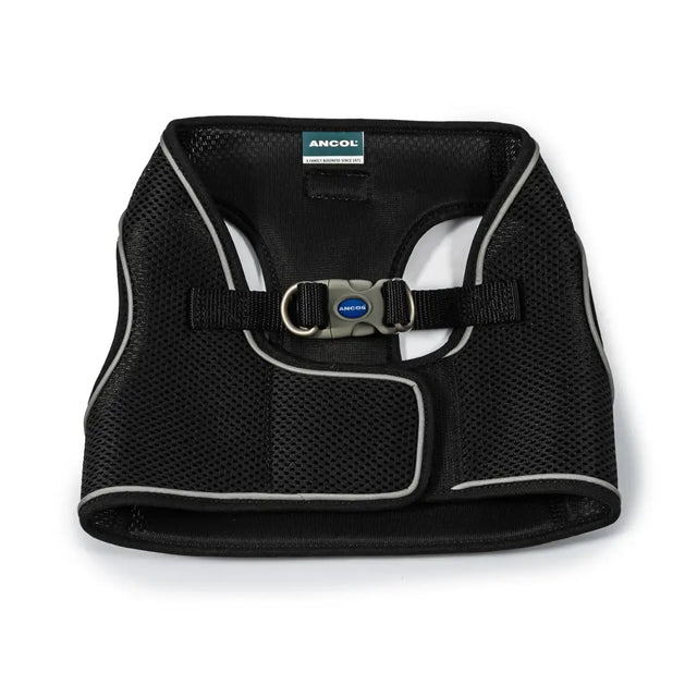 Ancol Viva Step-In Harness Black Large (54-60Cm) Black Dog Harness Barnstaple Equestrian Supplies