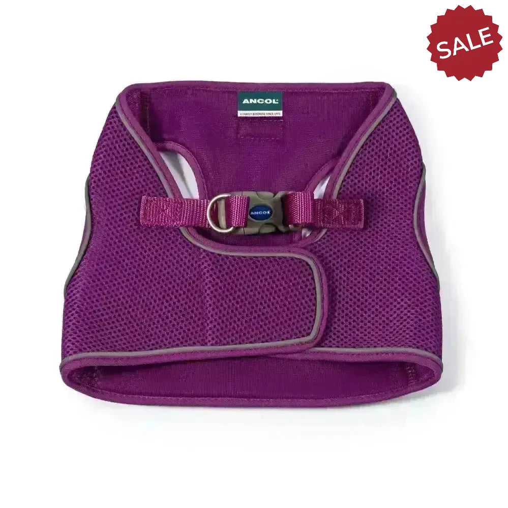 Ancol Viva Step-In Harness Purple Large (54-60 cm) Purple Dog Harness