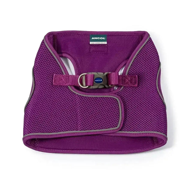 Ancol Viva Step-In Harness Purple Large (54-60Cm) Purple Dog Harness