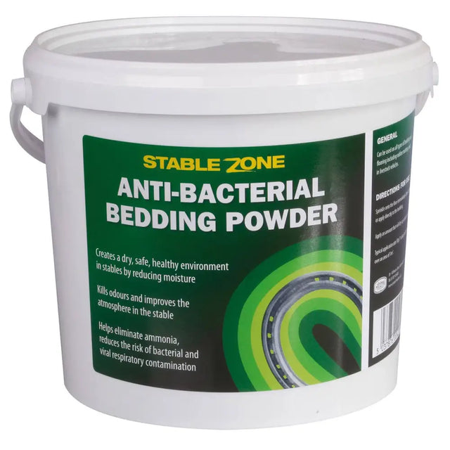 Animal Health Company Stablezone Antibacterial Bedding Powder 10Kg Stable Accessories Barnstaple Equestrian Supplies