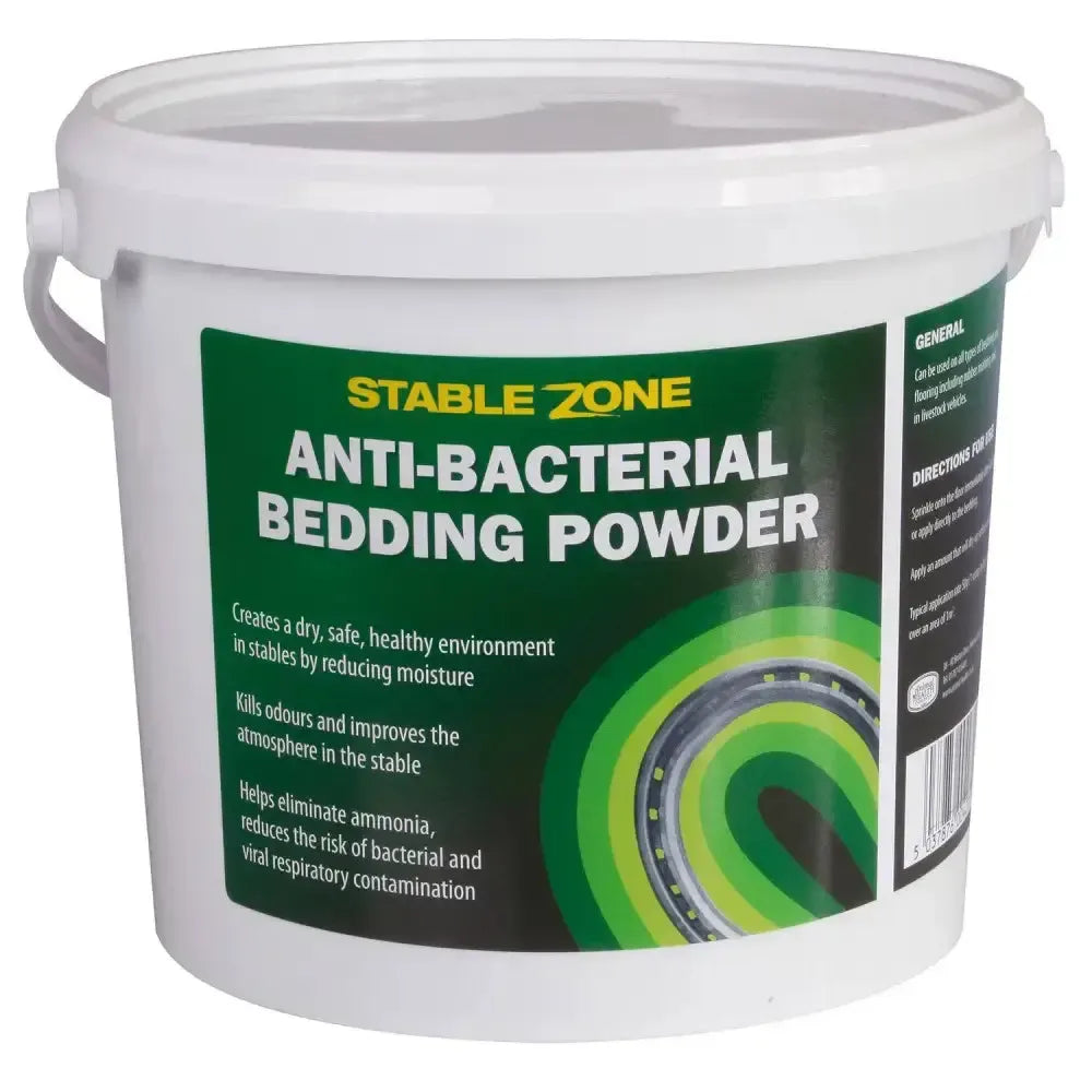 Animal Health Company Stablezone Antibacterial Bedding Powder 10kg Stable Accessories