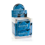 Blue and white animalintex poultice dressing display box for pre-cut hoof poultice veterinary medicinal product