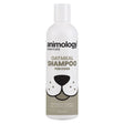 White bottle of Animology Essentials Oatmeal Shampoo for dogs with soothing ingredients