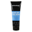 Black tube of animology hair of the dog anti-tangle shampoo with blue label for a soft dog’s coat