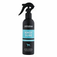 Black Animology Knot Sure Detangle Spray bottle for your dog’s coat with blue label