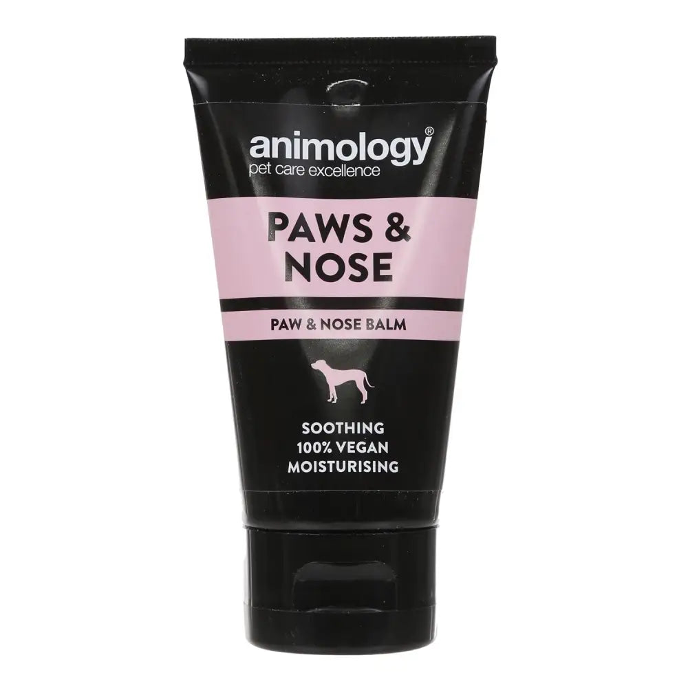 Tube of Animology Paws & Nose Balm for dogs with sweet almond oil for hydration