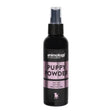 Black plastic animology puppy powder fragrance mist bottle with matte finish and pink black label for long lasting baby powder