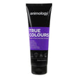 Black tube of animology true colours unique colour enhancing shampoo with purple label for dogs