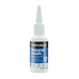 White plastic bottle of animology wound wash with blue label and pointed nozzle for easy animology wound cleaning