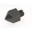 Black hexagonal arena studs ss014 screw head with threaded shaft for original large road stud installation