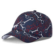 Ariat Cotton Print Baseball Cap Team Snaffle Headwear Barnstaple Equestrian Supplies