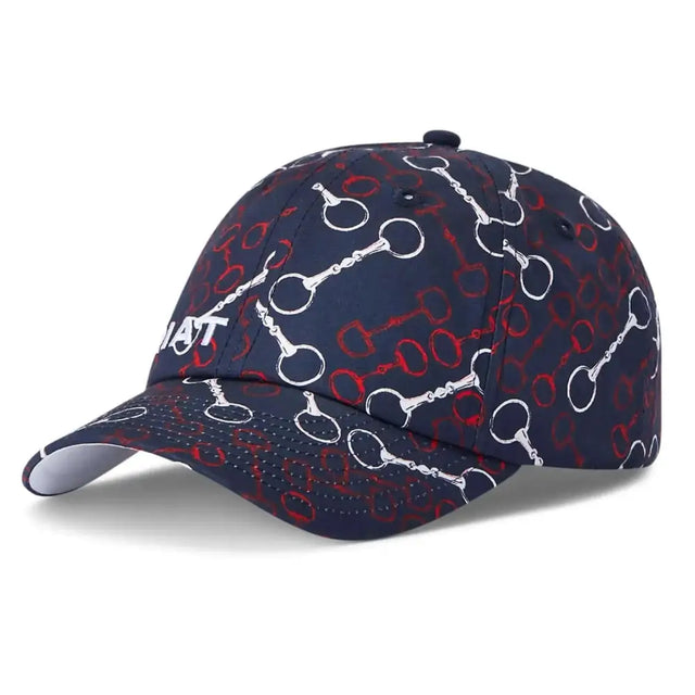 Ariat Cotton Print Baseball Cap Team Snaffle Headwear Barnstaple Equestrian Supplies