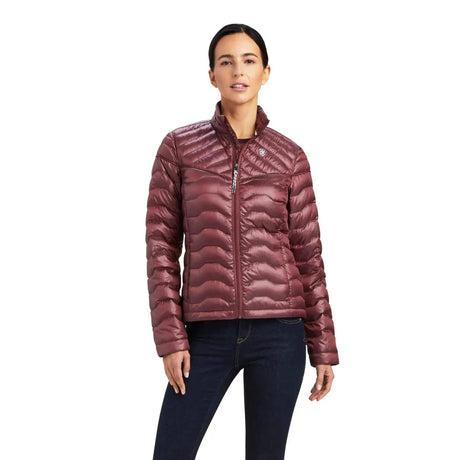 Ariat Jacket Womans Ideal Down Jacket Wild Ginger X Small Ariat Outdoor Coats & Jackets Barnstaple Equestrian Supplies