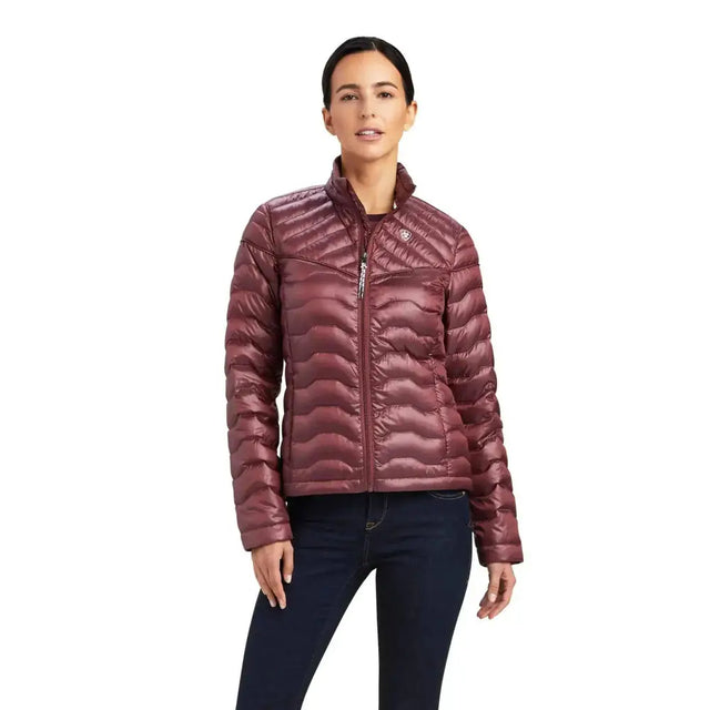 Ariat Jacket Womans Ideal Down Jacket Wild Ginger X Small Outdoor Coats & Jackets Barnstaple Equestrian Supplies