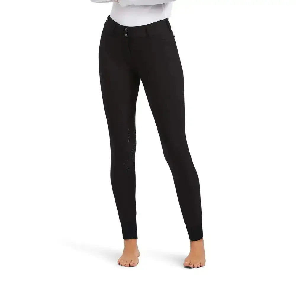 Ariat Knee Patch Prelude Riding Breeches Black 22L Breeches